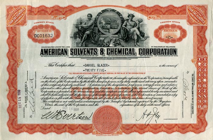 American Solvents and Chemical Corporation